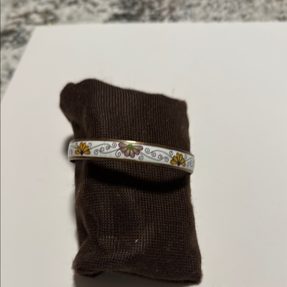 Gold and White Elegant Bracelet with Channel Set Stones